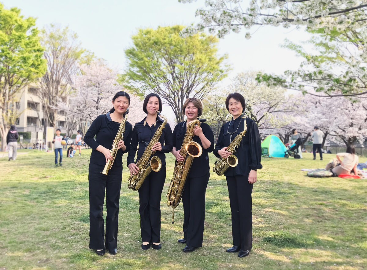 JJ Saxophone Quartetの写真です。