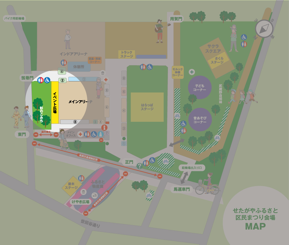 イベント広場MAP イベント広場MAP