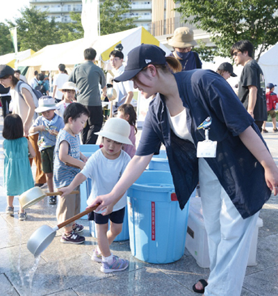 打ち水