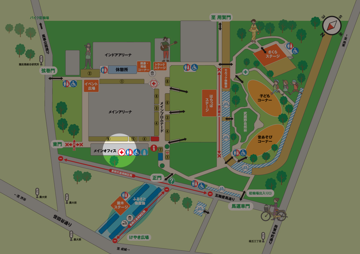 こどもアート展MAP